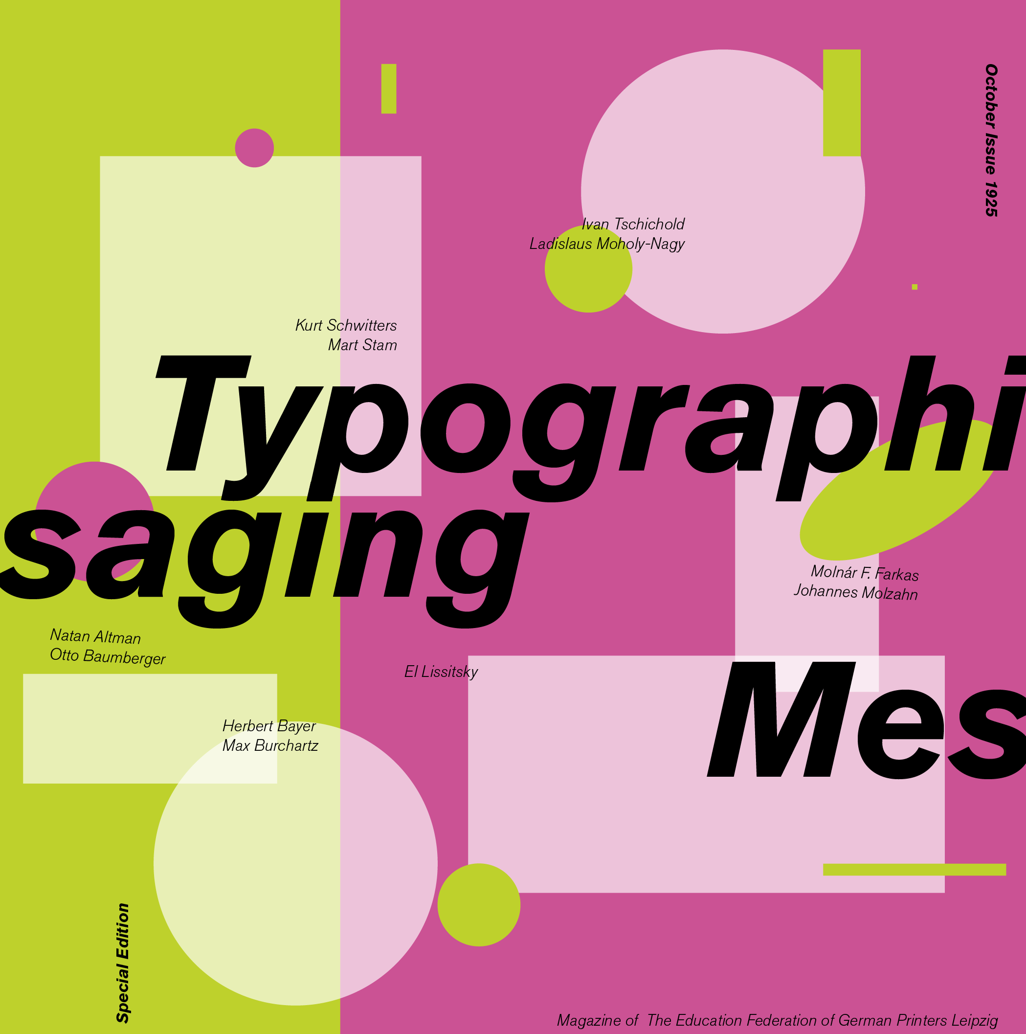 Type practice graphic study 7