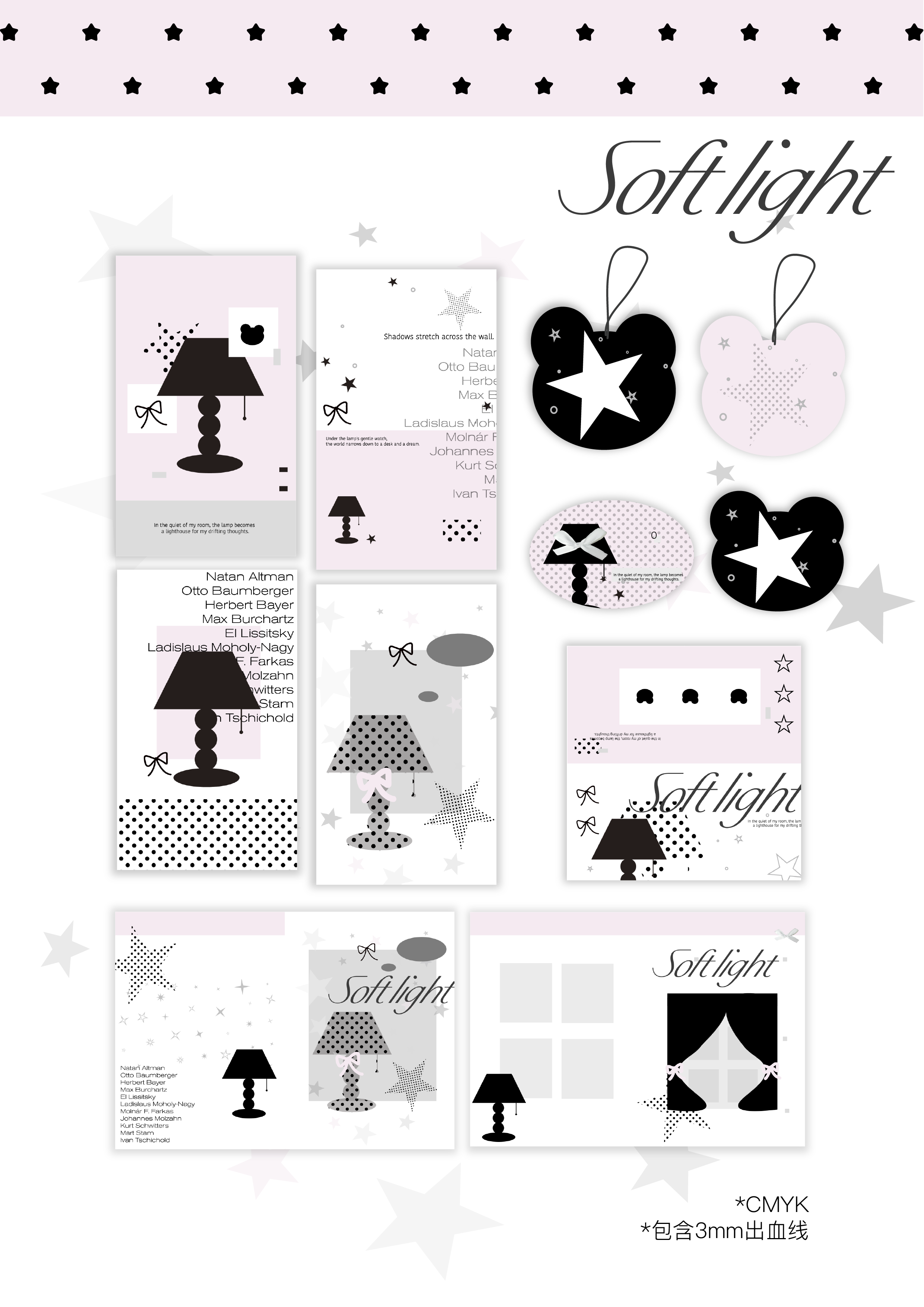 Softlight branding board