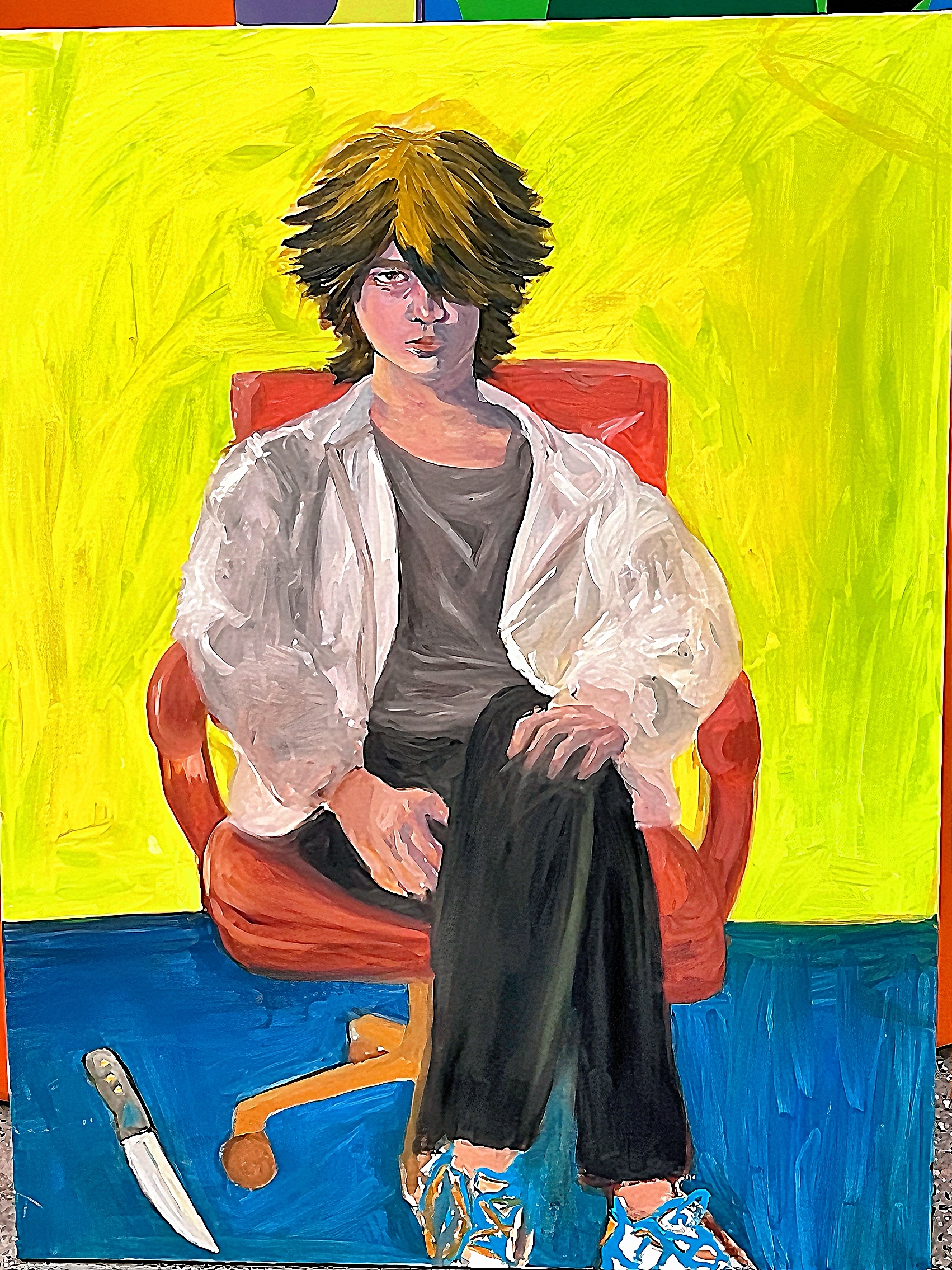 Portrait oil painting