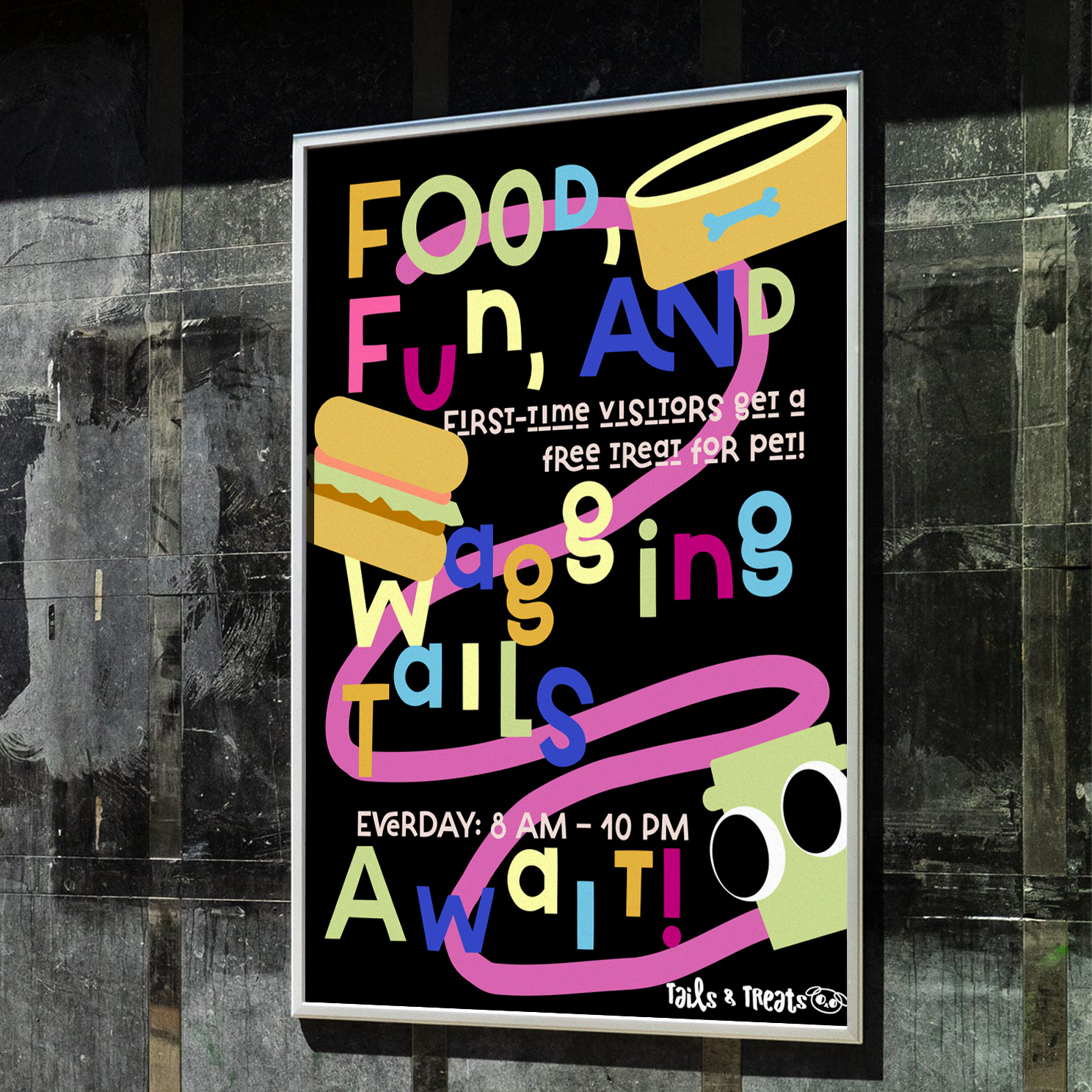 Tails and Treats promotional poster